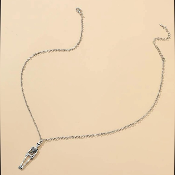 Skeleton chain necklace - Picture 2 of 3